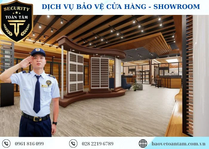 Thuê dịch vụ bảo vệ cửa hàng showroom uy tín chất lượng