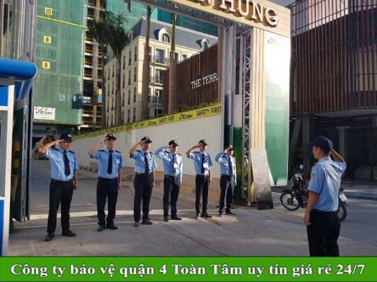 Công ty bảo vệ quận 4 Toàn Tâm chất lượng hiệu quả 24/7