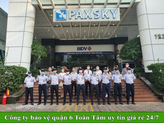 Công ty bảo vệ quận 6 uy tín giá rẻ chất lượng nhất 2023