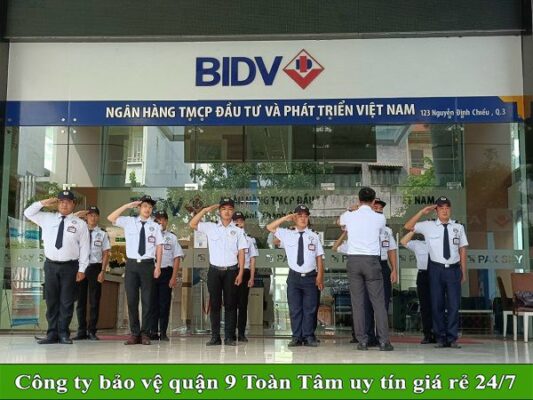 Công ty bảo vệ quận 9 chuyên nghiệp chất lượng cao 24/7