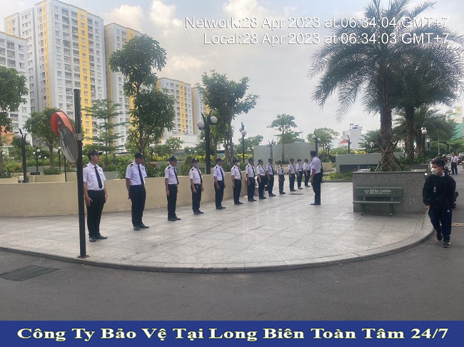 Công ty bảo vệ quận Long Biên đảm bảo an ninh 24/7